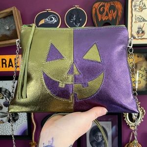 Verona Black jack O lantern bag leather